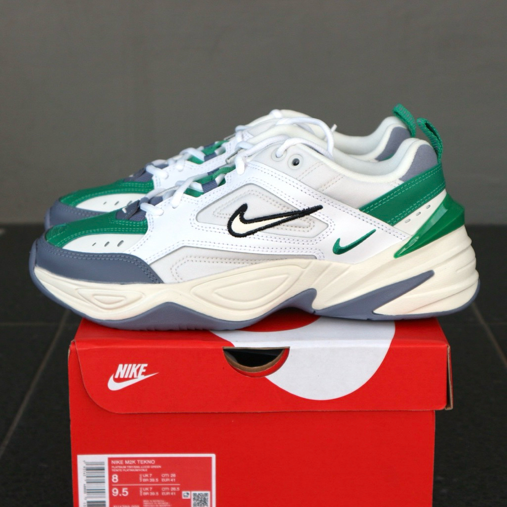 Sneakers Pria M2K Tekno Platinum Tint Sail Lucid Green