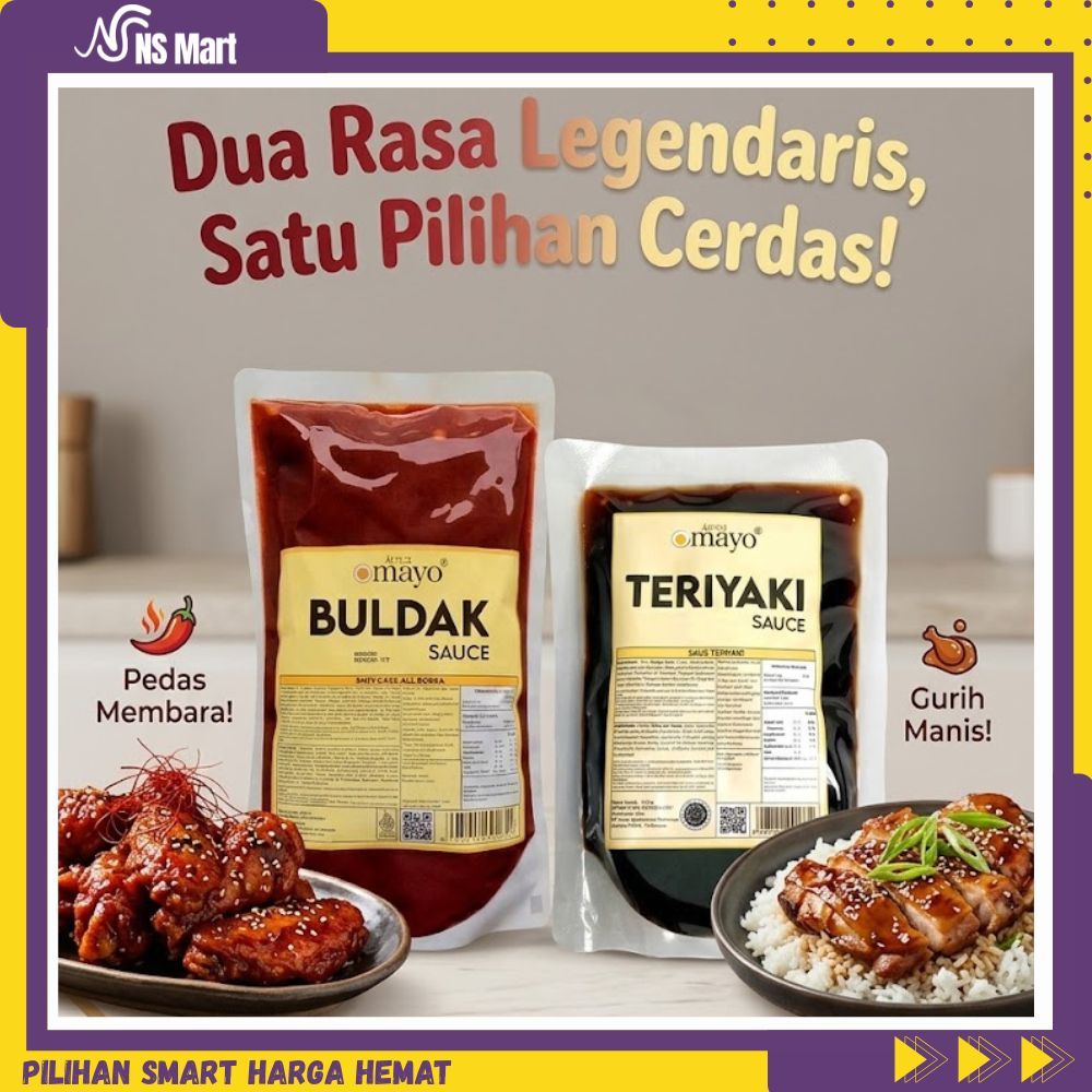 Omayo Sauce 500gr Buldak | Teriyaki
