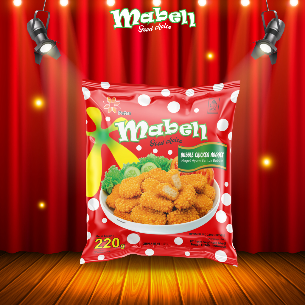 Mabell Crispy Bubble Nugget 220g