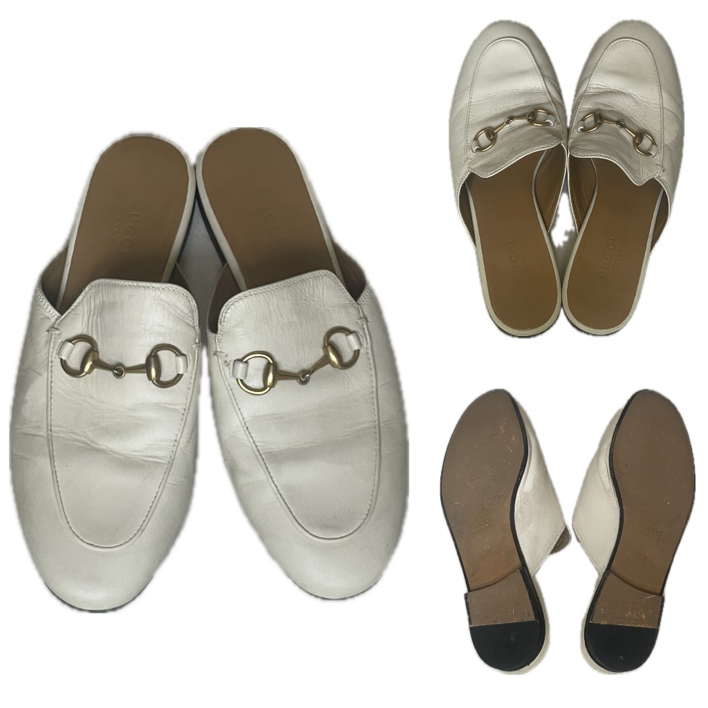 ( Preloved ) Gucci Princetown Mules / Slippers / Loafers // Sepatu Wanita