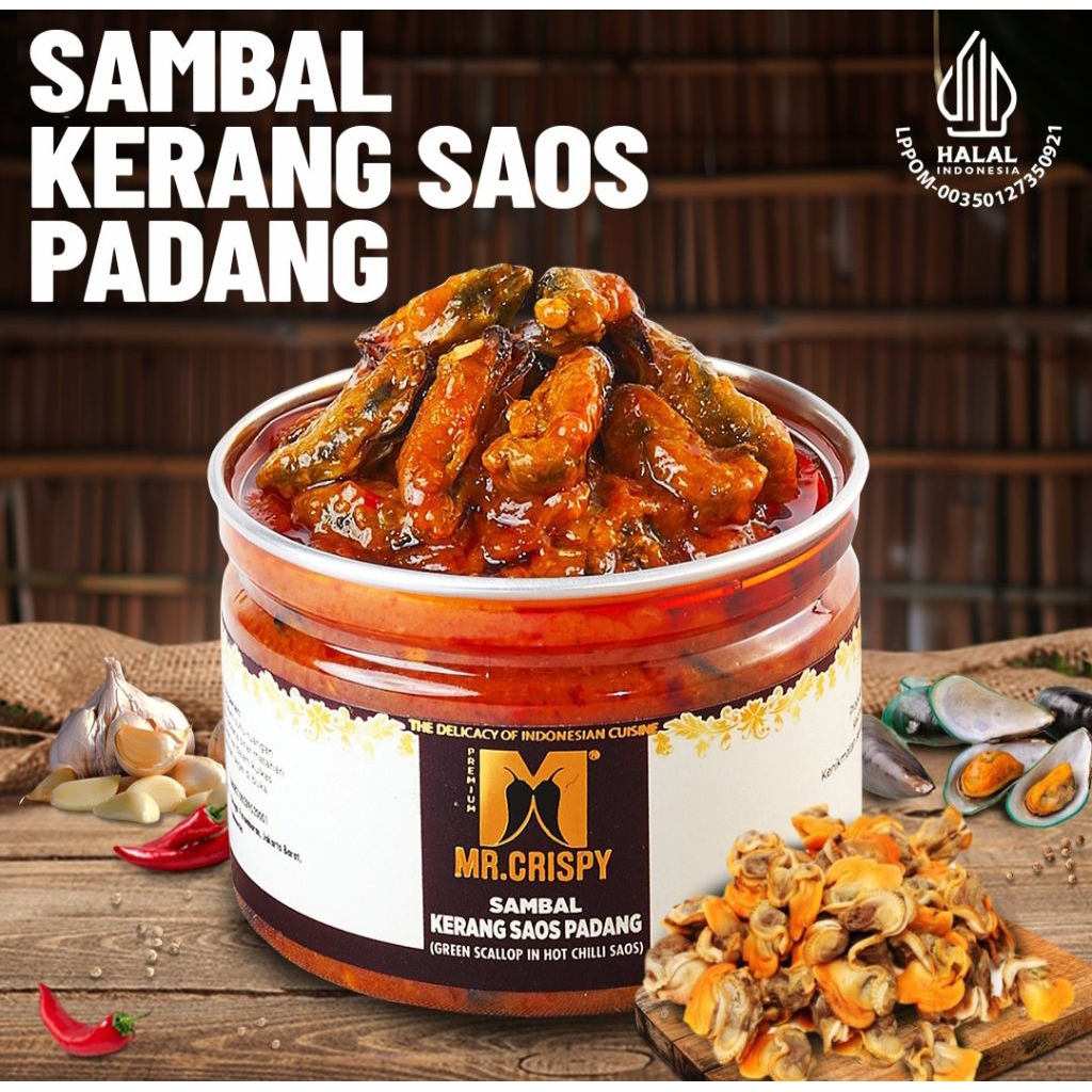 Sambal Kerang Saus Padang / Mr.Crispy