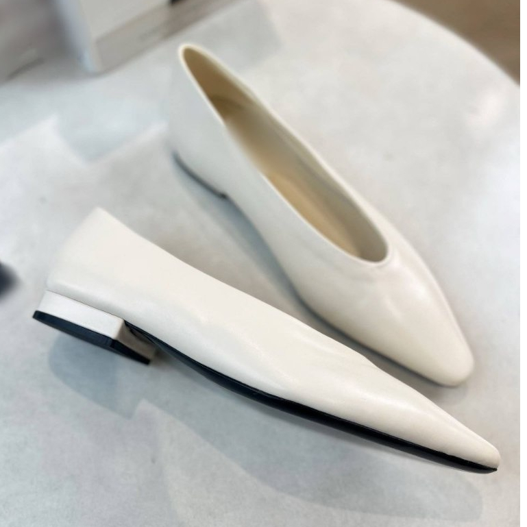 Ready stock rebecca ballet flat shoes womenn top- VLIXCO