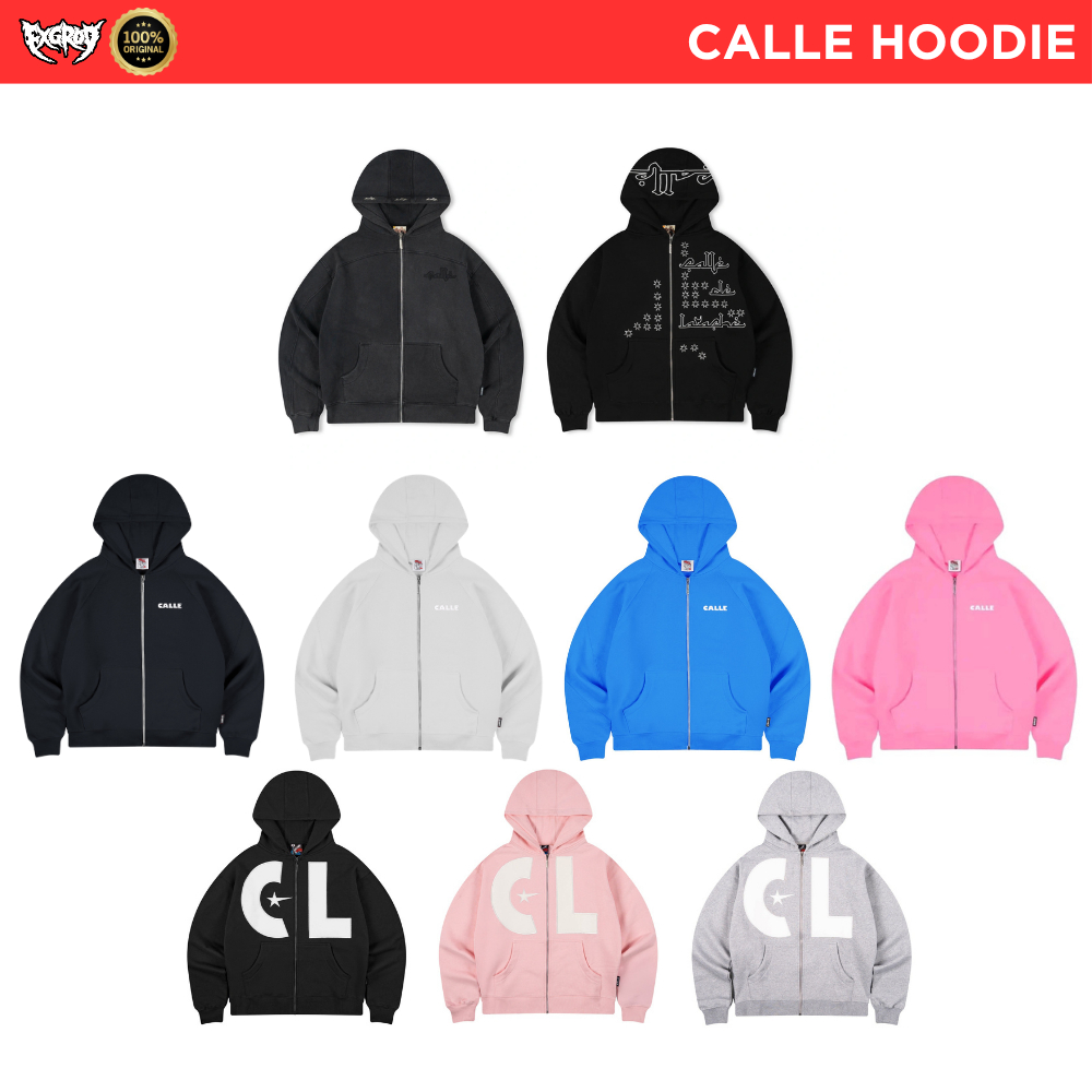 (100% original) Calle Hoodie Edition - Basic Zip Hoodie, Superstar Zip Hoodie, Ramadhan Zip Hoodie