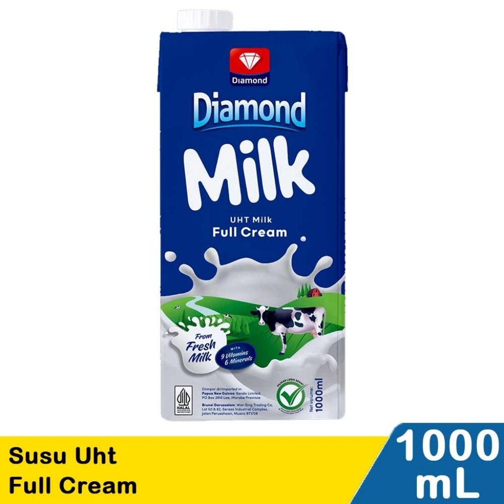 SUSU DIAMOND FULL CREAM 1 LITER