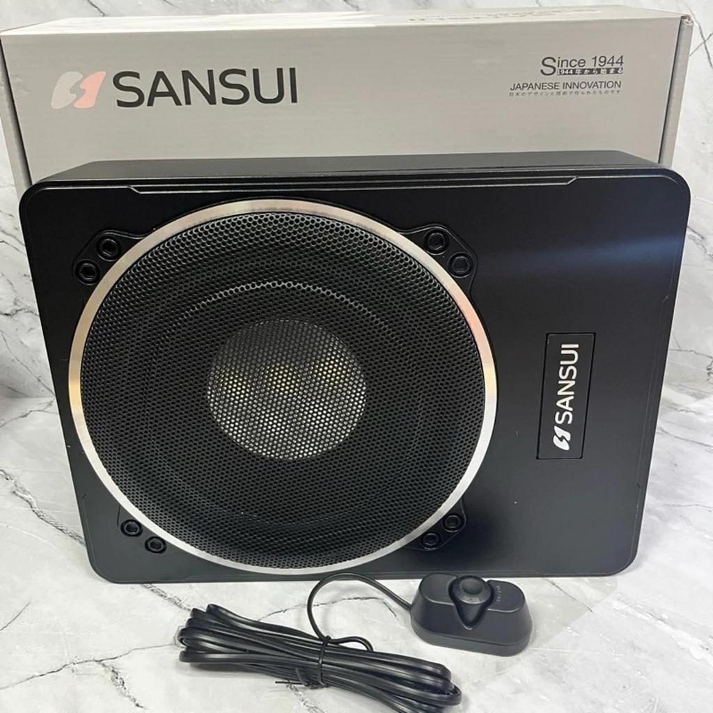 Subwoofer Kolong Aktif Sansui 10 inch / Sub Kolong Mobil