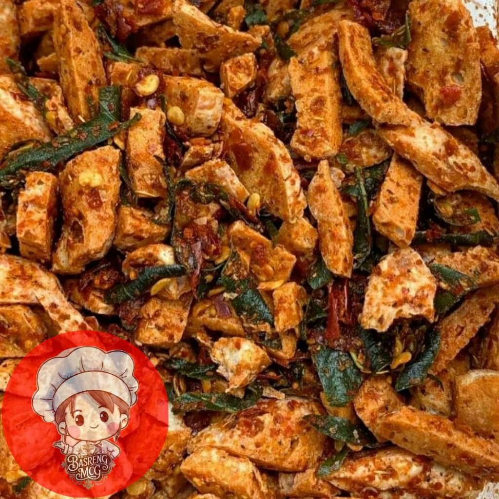 Basreng Pedas Daun Jeruk 1kg Basreng Pedas Daun Jeruk 500 gram Basreng Pedas Daun Jeruk 250 gram Bas