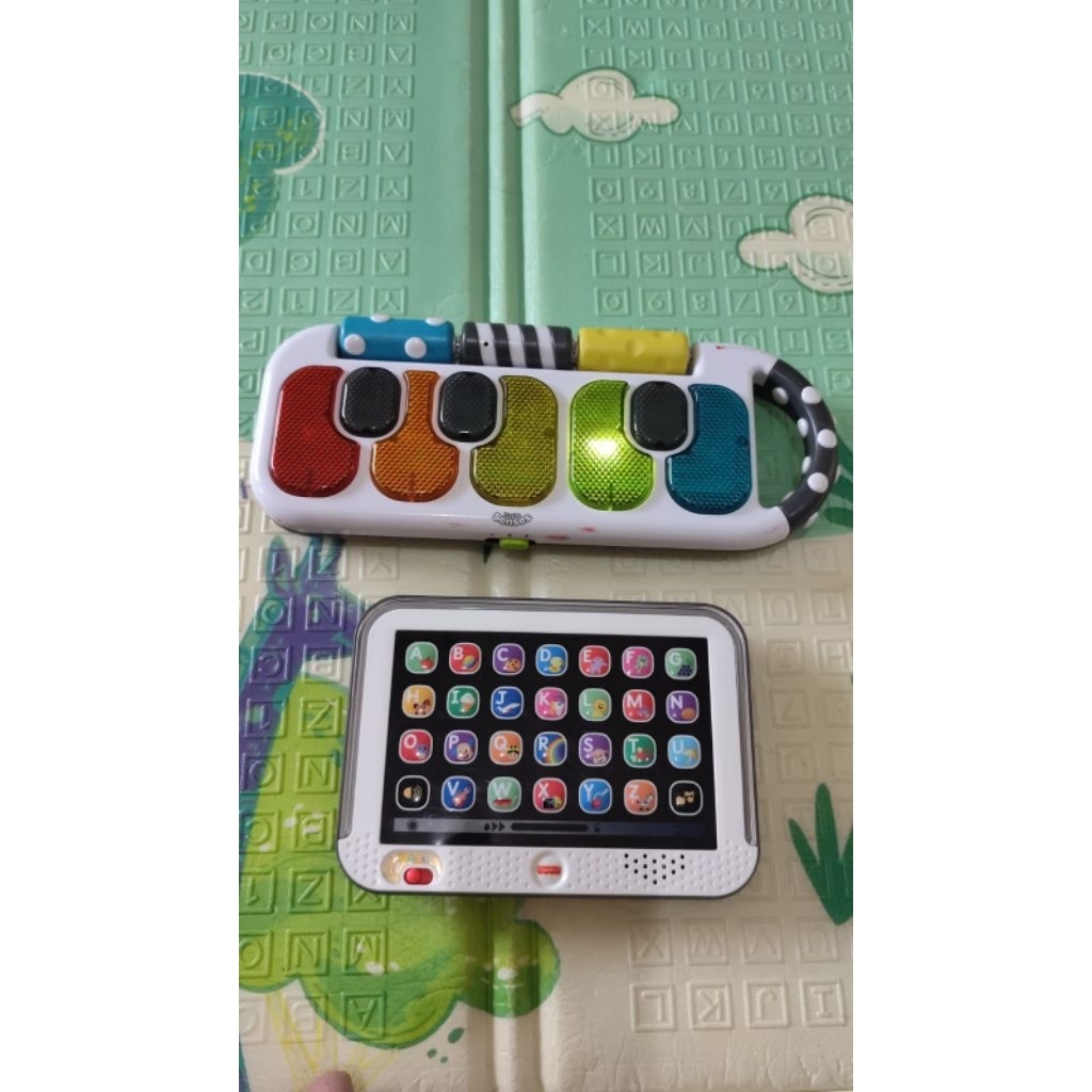 Mainan Preloved Fisher price Tablet / ELC Piano