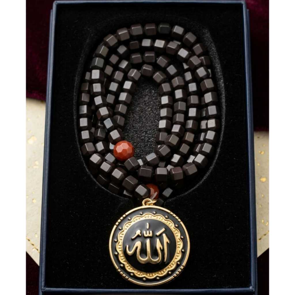 AL HAYA Kalung Dan Gelang Zikir Kesehatan Batu Gwisamunsok Korea Original Bandul Tipe Terbaru