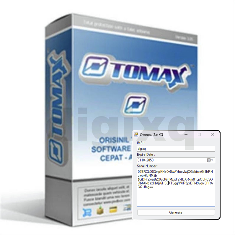 KeyGen Aktivasi Otomax 3.x.x