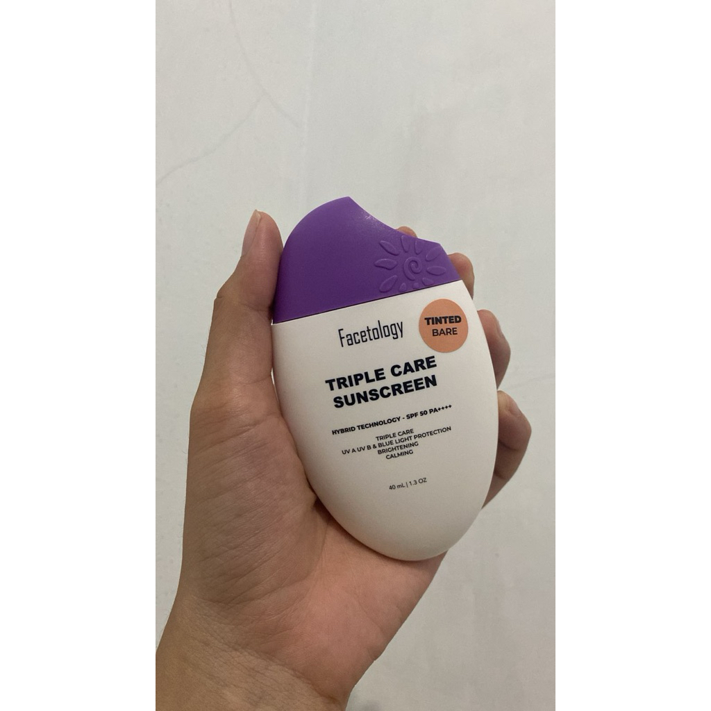 (PRELOVED) FACETOLOGY TINTED SUNSCREEN
