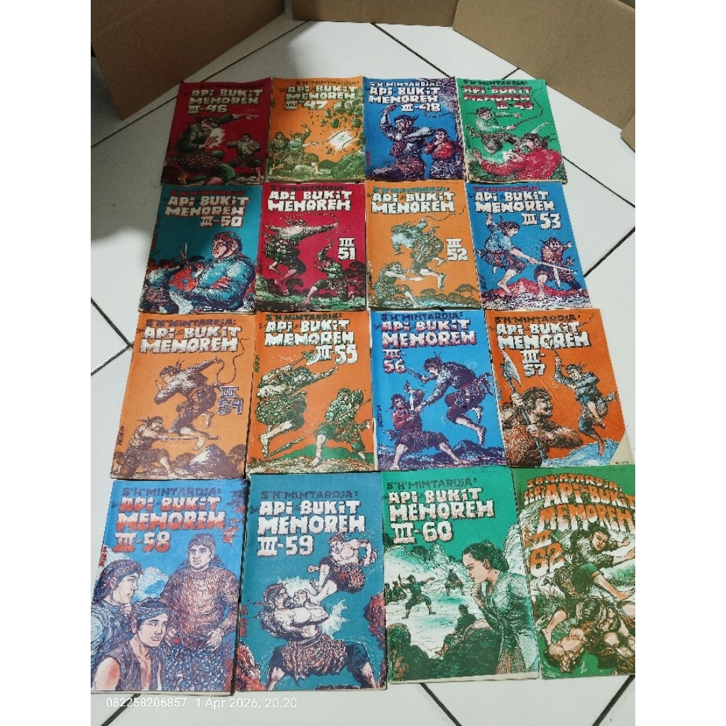 Buku Seri Api Di Bukit Menoreh III - S. H. Mintardja.