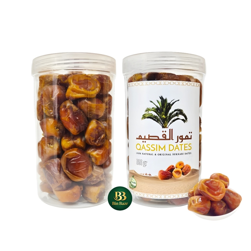 KURMA SUKARI AL QASSIM KEMASAN TOPLES 500 GR