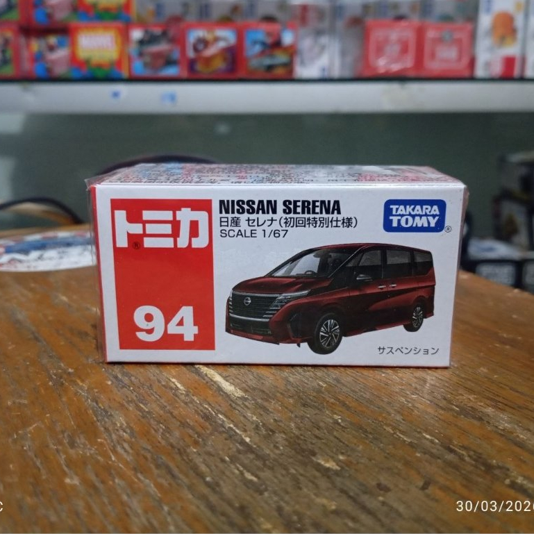 Tomica No 94 Nissan Serena miniatur mobil Takara Tomy harga murah