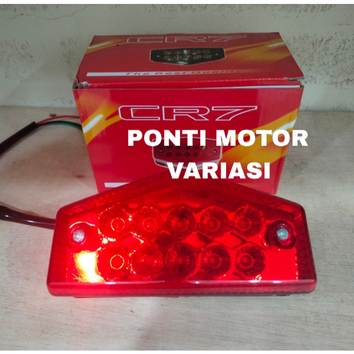 PONTI MOTOR lampu Stop rx king led lampu rem belakang rx king led mika merah