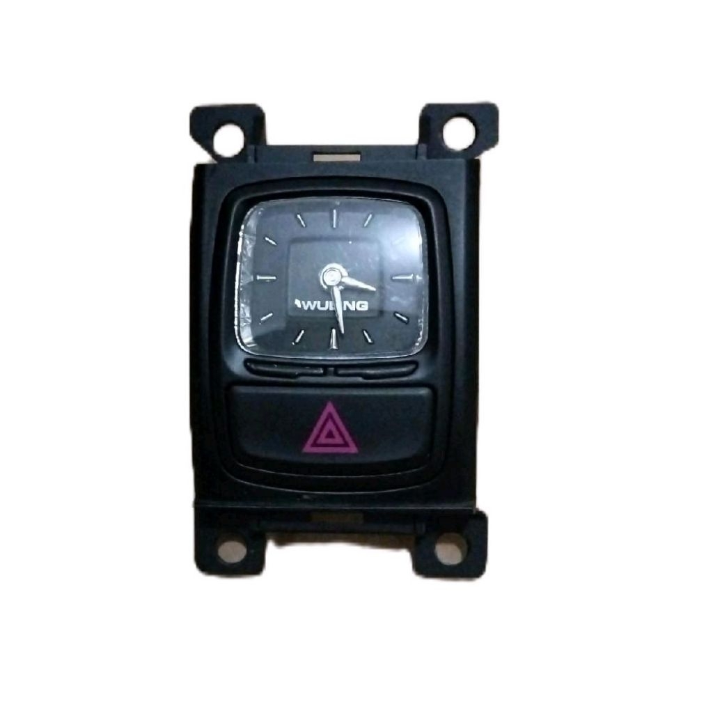 jam analog dashboard Dan tombol Hazard wuling cortez