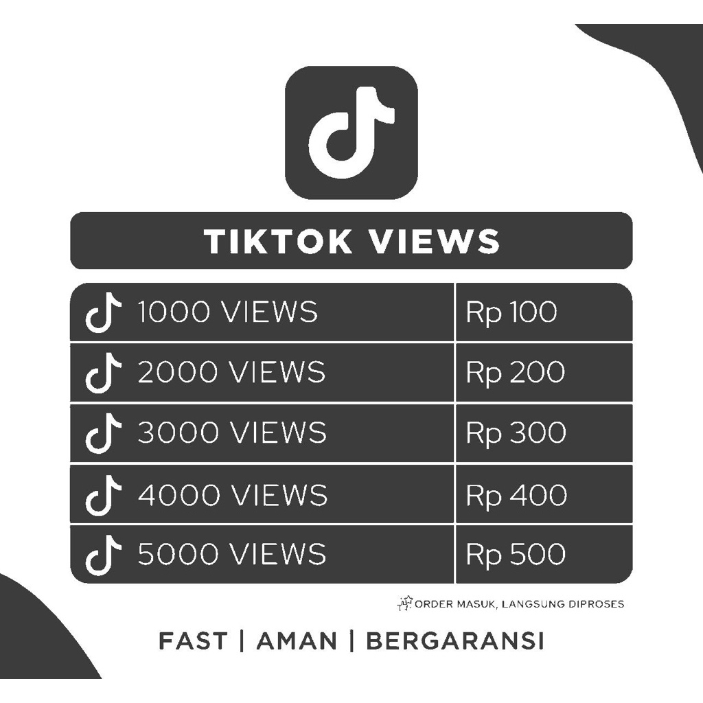 Tiktok Viewers Real Permanen | Beli Viewers Tiktok Fyp | Views Tiktok Fyp Indonesia