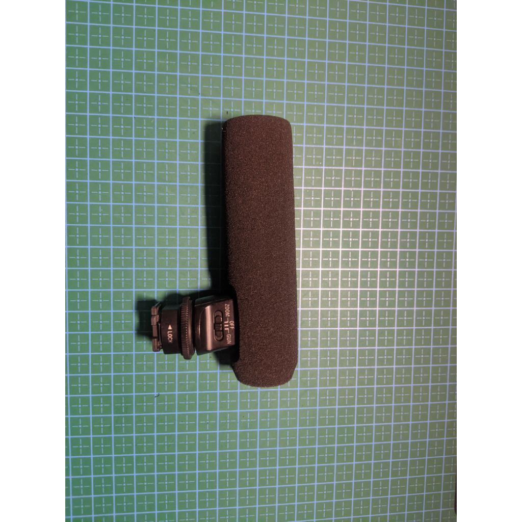 mic shotgun sony ecmgzm1 (bisa dipakai di sony a6000)