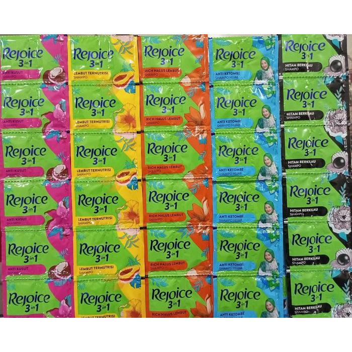 Rejoice Shampo Renteng  Rejoice Shampo Sachet