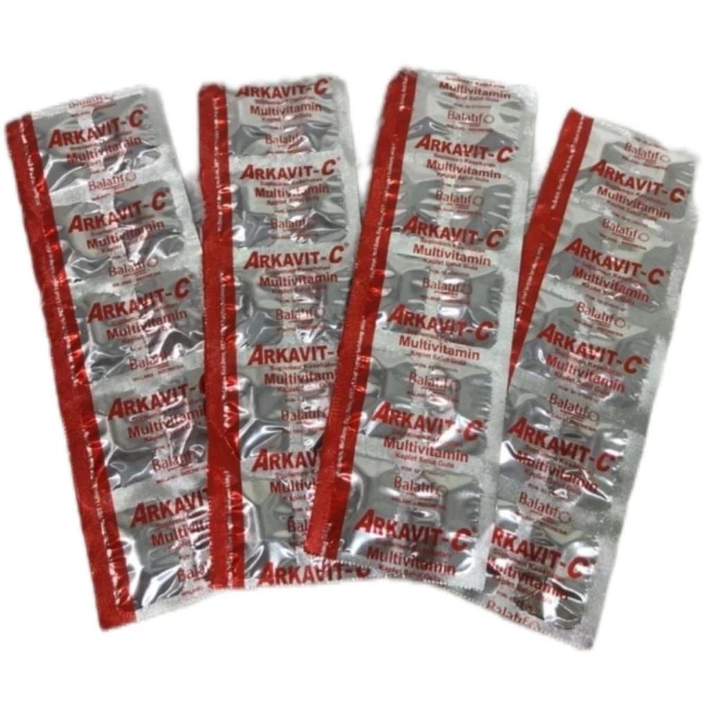 ARKAVIT-C MULTIVITAMIN 10kaplet - suplemen kesehatan-membantu menjaga kesehatan tubuh