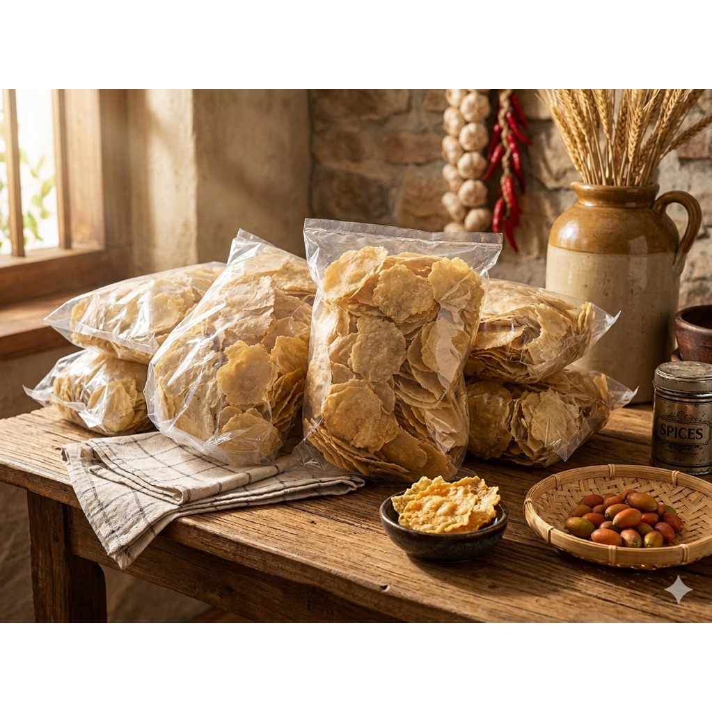 Emping Melinjo Mentah Asli