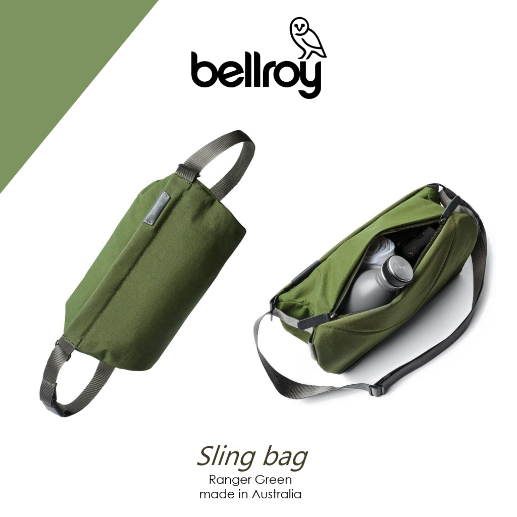 Tas Selempang - Bellroy Sling Bag Ranger Green Original
