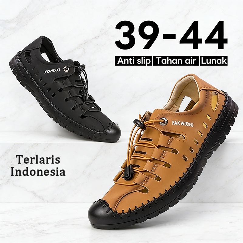 sandal karet pria Sepatu Slip on Pria sepatu pria casual sandal sepatu pria terbaru Sepatu Pria Slip
