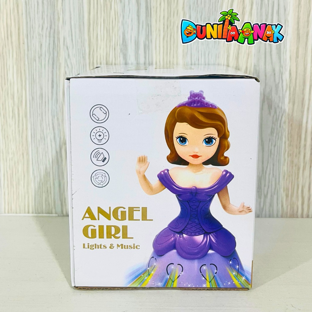 MAINAN PRINCESS ANGEL GIRLS BERGERAK DAN ADA MUSIKNYA