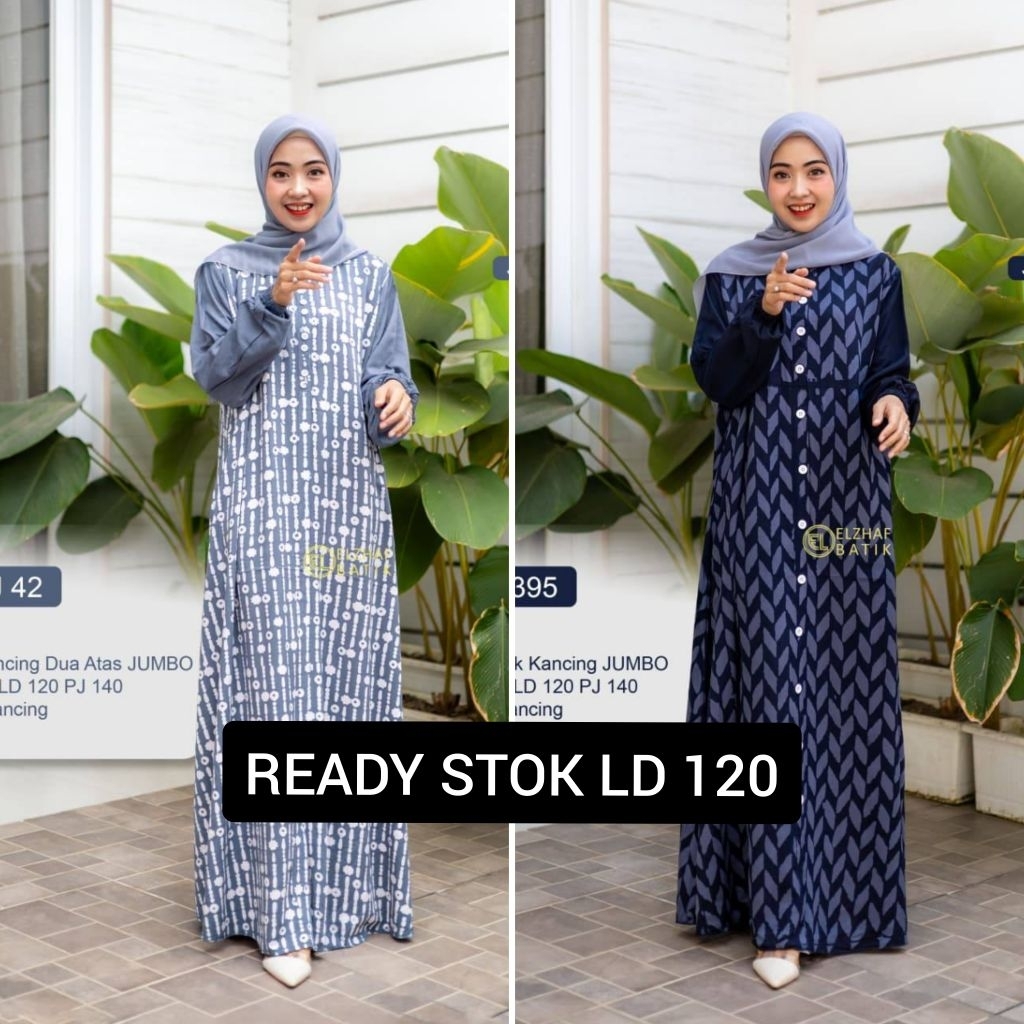 jual batik twill elzhaf jumbo