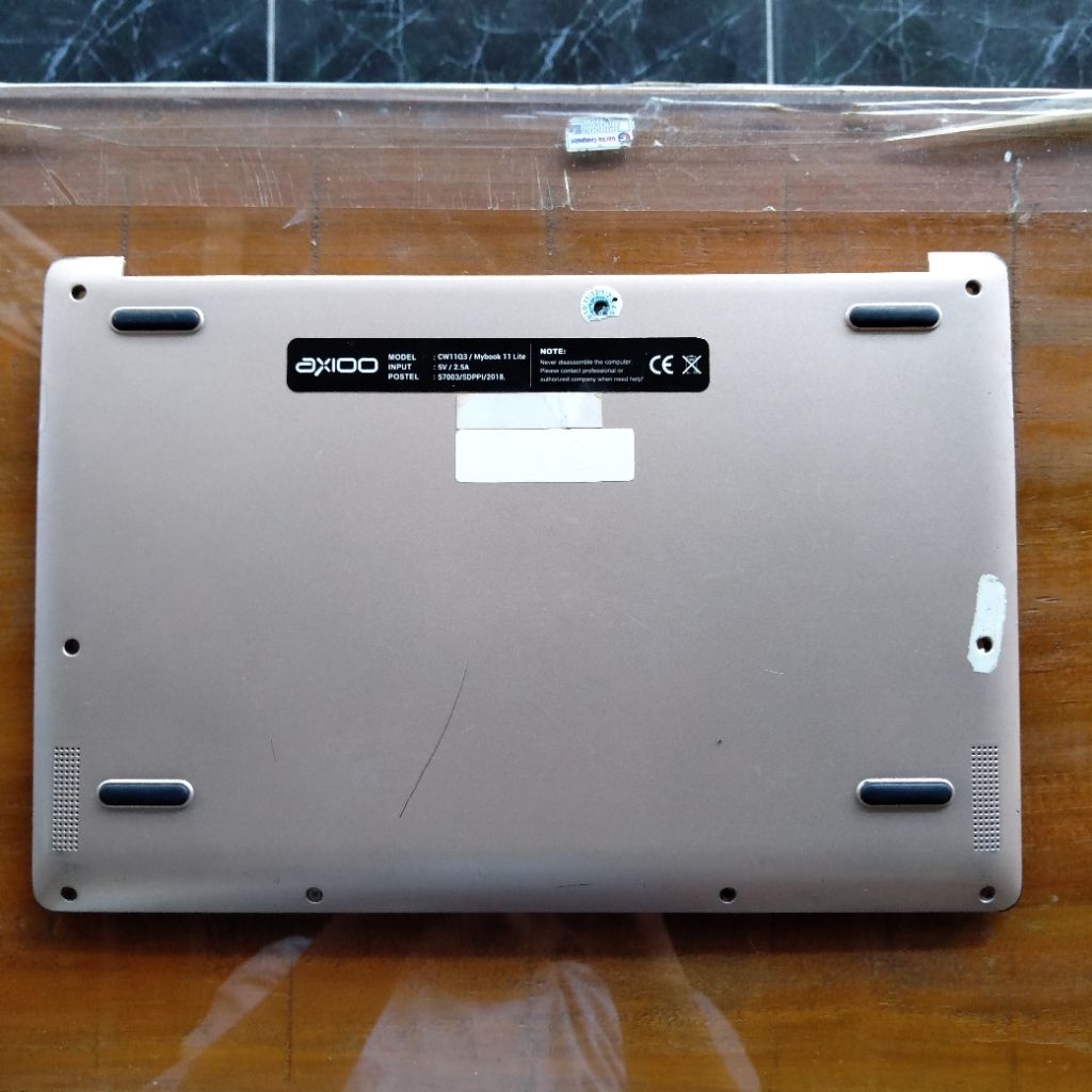 casing bawah laptop Axioo mybook 11 lite