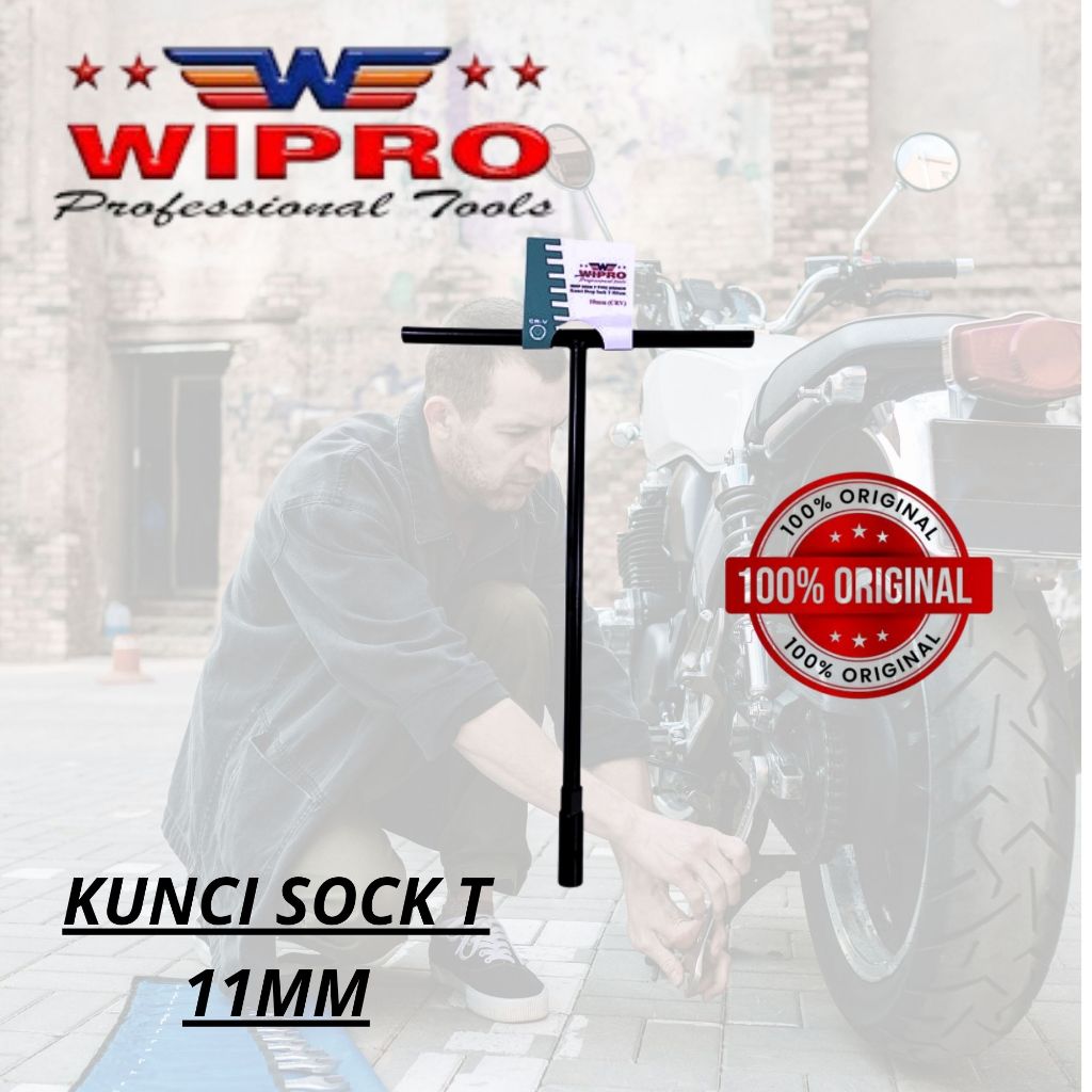 WIPRO KUNCI SOCK T 11MM / KUNCI T WIPRO