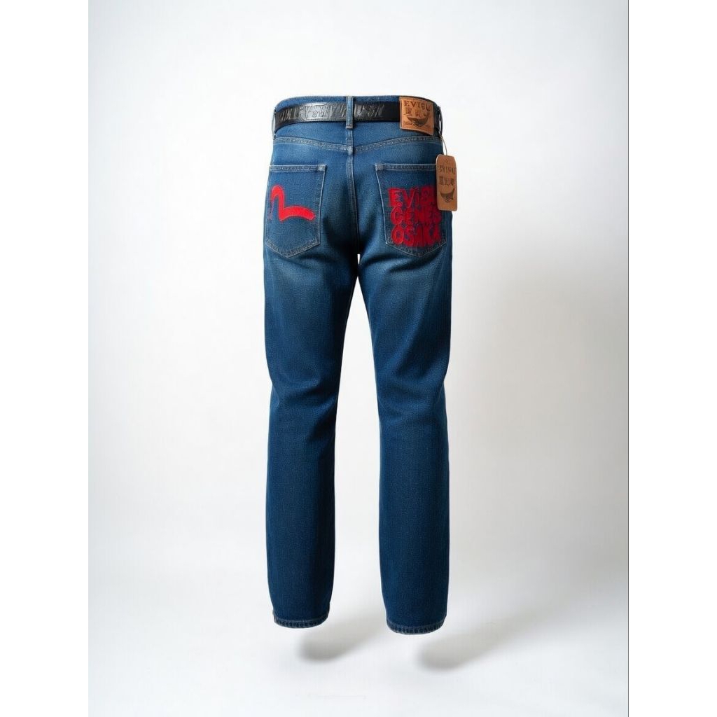 celana jeans levis evisu genes osaka bootcut baggy bekas/second/pl/preloved
