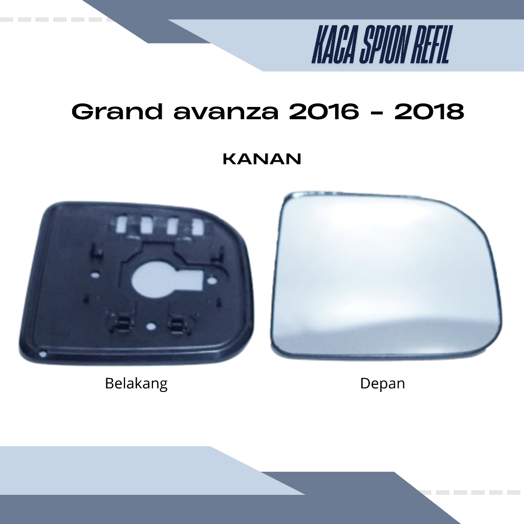 Kaca spion  mobil grand avanza 2016 - 2018