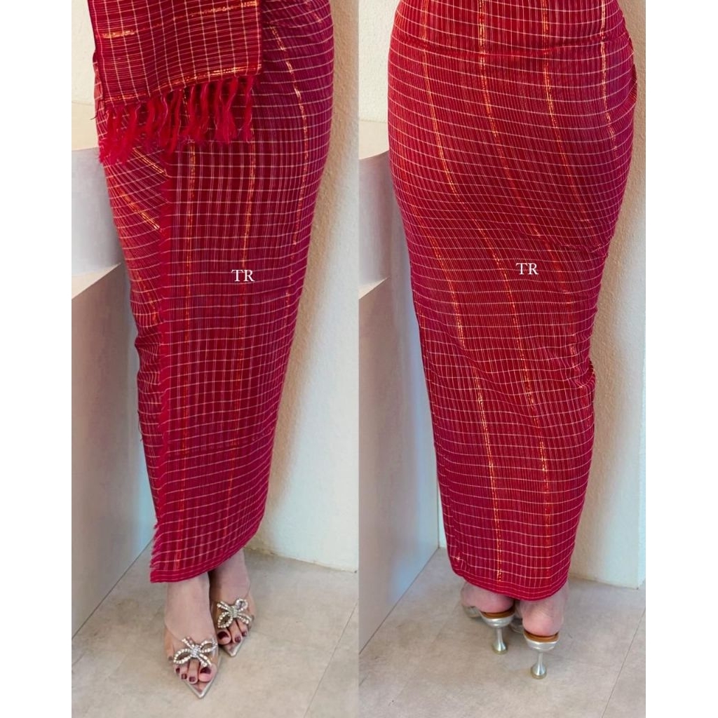 Kamen lembaran endek seseh