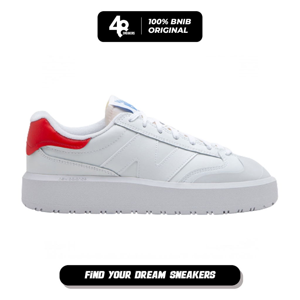 Sepatu Sneakers Pria  CT302 White True Red (CT302LH) Original