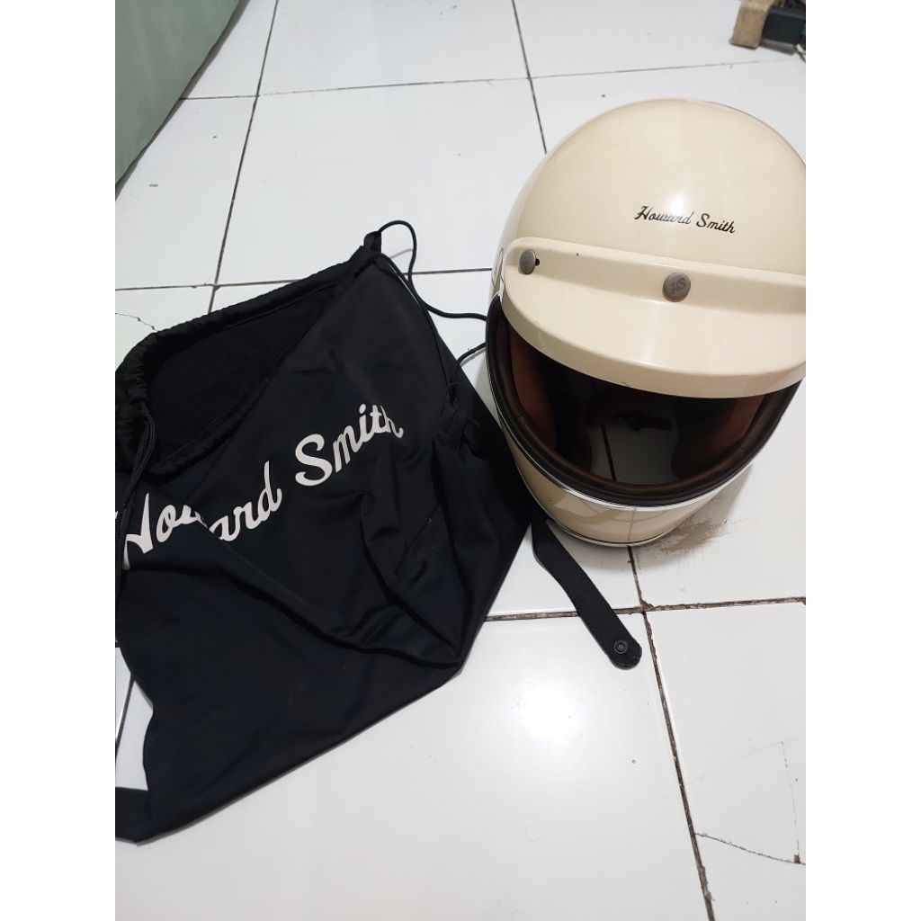Helm Howard Smith Racer Retro Fullface  - Avoario Naiade Original Size XXL