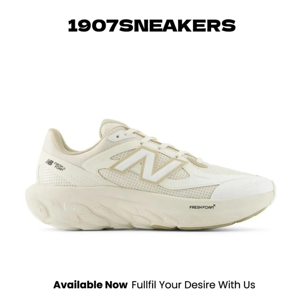 Sepatu Trainer Unisex New Balance Fresh Foam - Beige NEWUTRN3U5