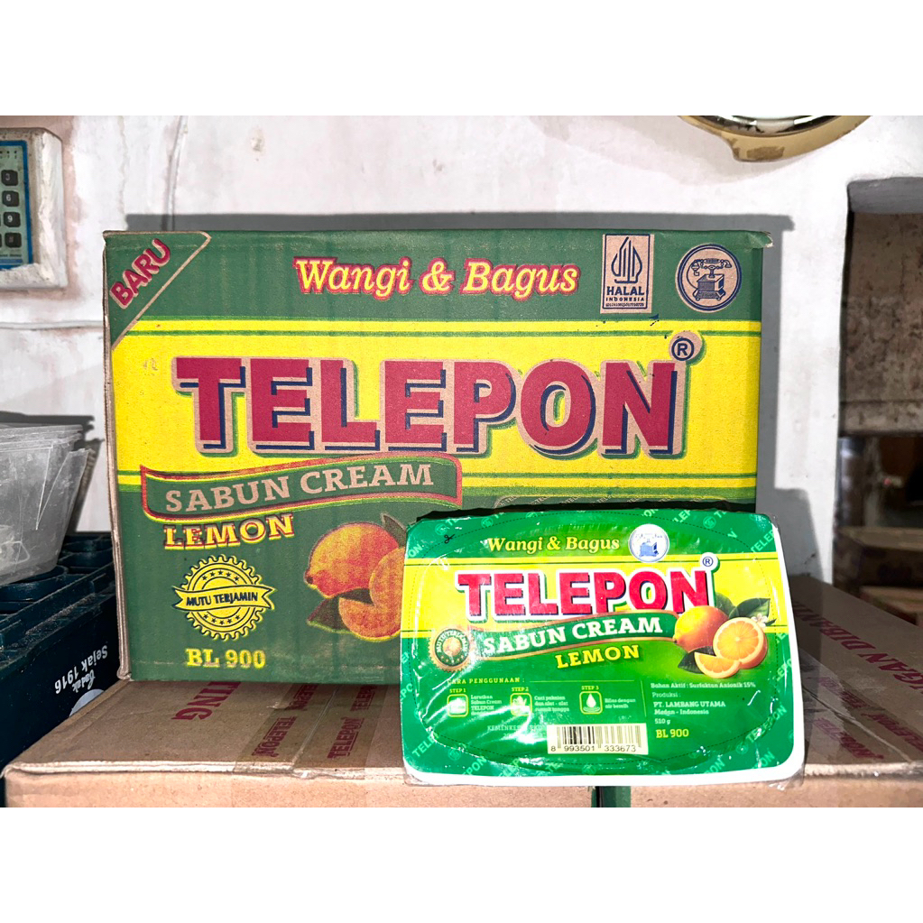 Sabun Telepon Cream