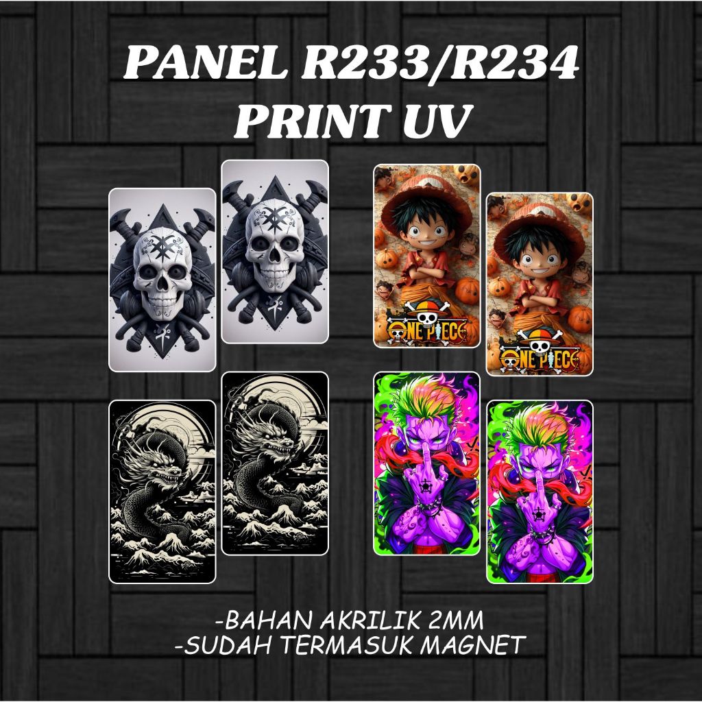 AKSESORIS PANEL PRINT UV R 234 / 233