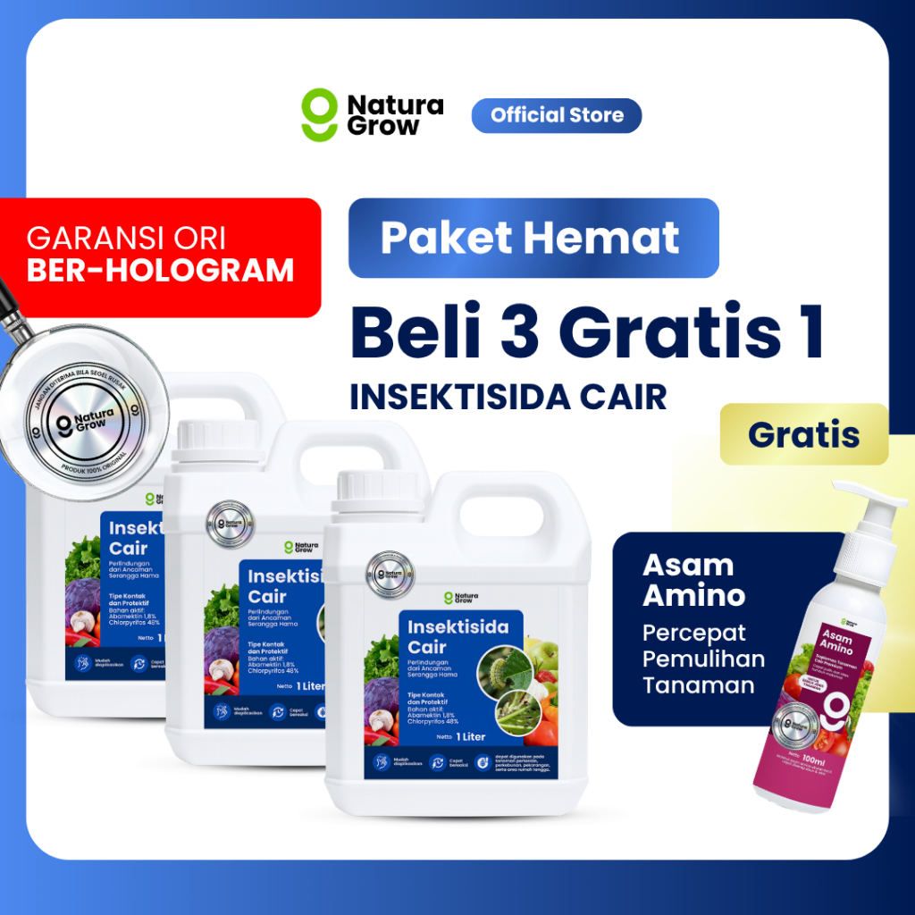 Pestisida Tanaman Insektisida Organik untuk Cabai Tomat Sayur Anti Hama