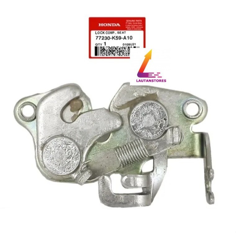 77230-K59-A10 Dudukan Kunci Jok Seat Lock  Kancingan Engsel Jok Belakang Vario 125 150 LED old new K