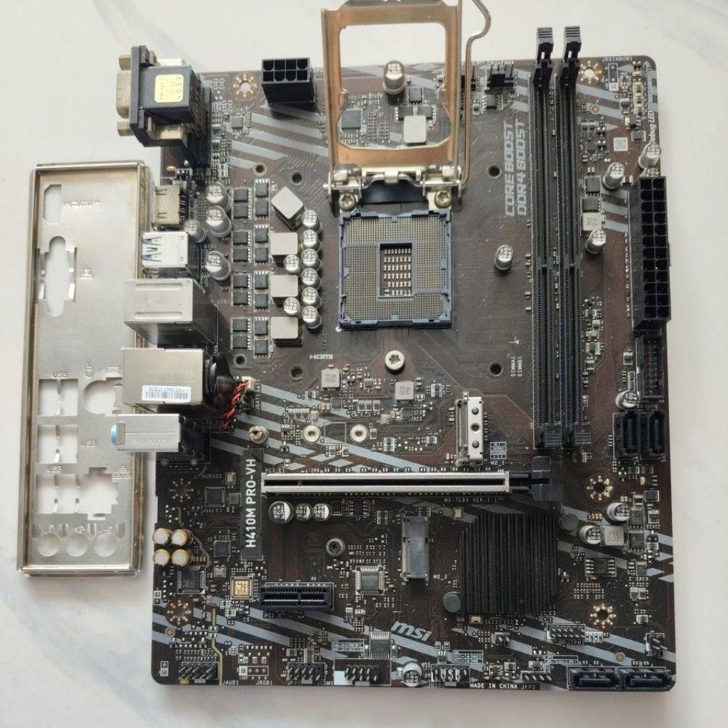 MOTHERBOARD MSI H410M PRO- VH LGA 1200