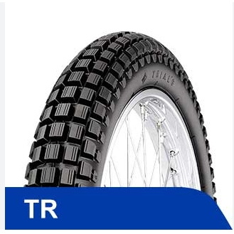 BAN LUAR MOTOR TRAIL IRC RING 17 TUBE TYPE (PAKAI BAN DALAM)
