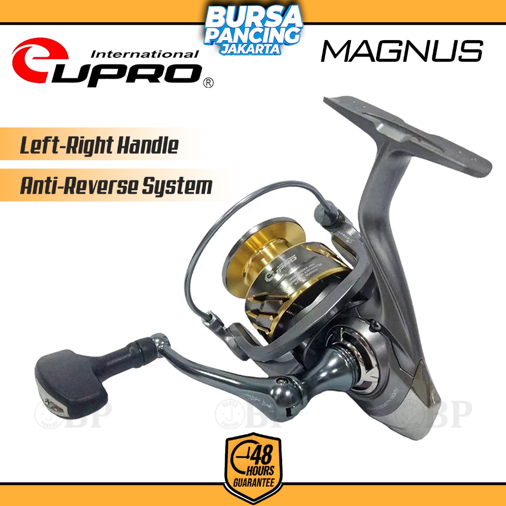 EUPRO Reel Pancing Spinning MAGNUS 2000 - 40000 5+1 Ball Bearing X Drag Super Strong Power Handle