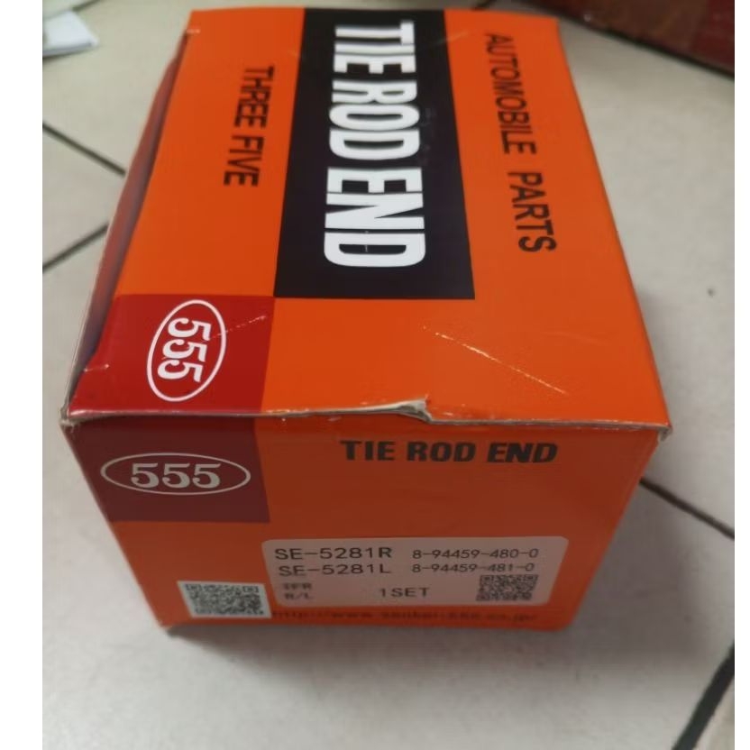 Tie rod Teror Isuzu panther capsul/touring 555 JAPAN ORIGINAL