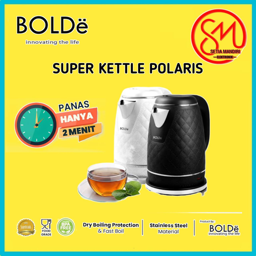 bolde Super Kettle Polaris Teko Listrik