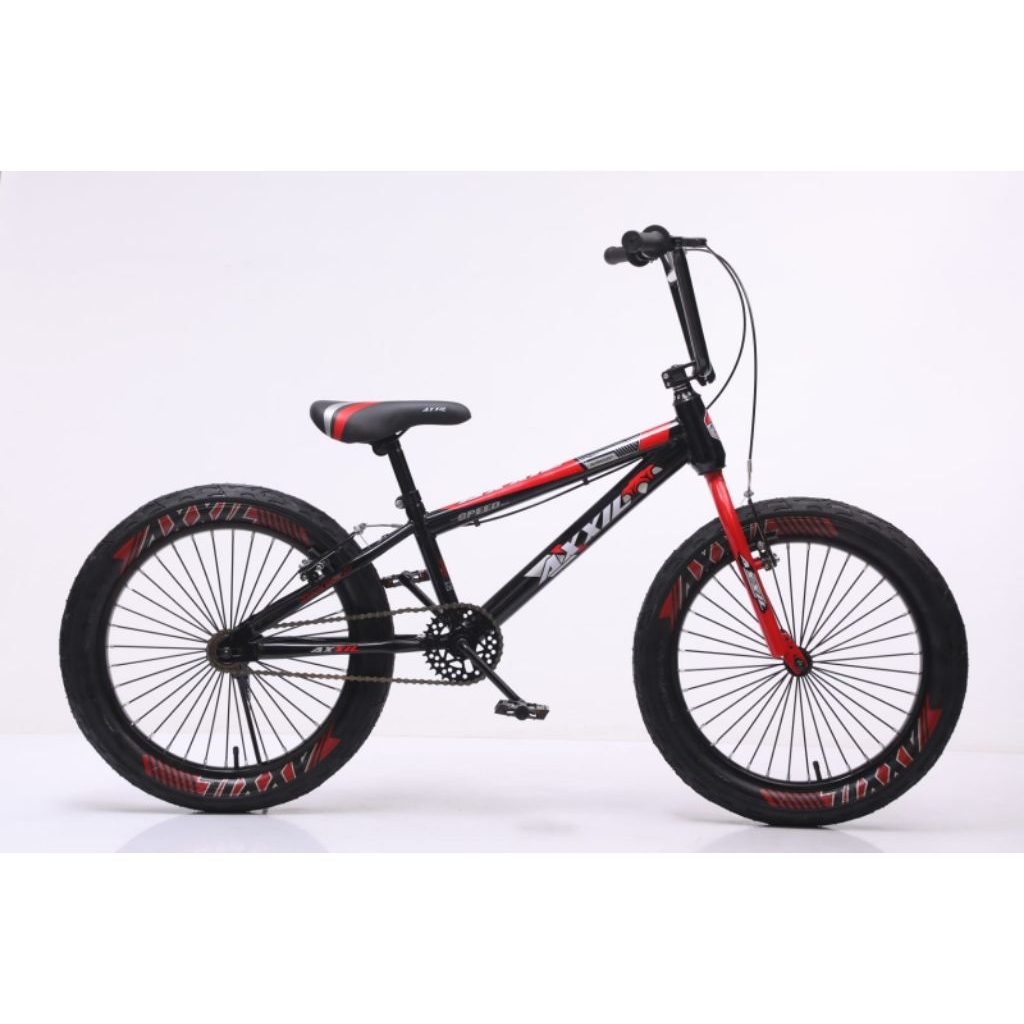 Sepeda Bmx AXXIL 20.3.0 manual dan cakram ban warna termurah terlaris