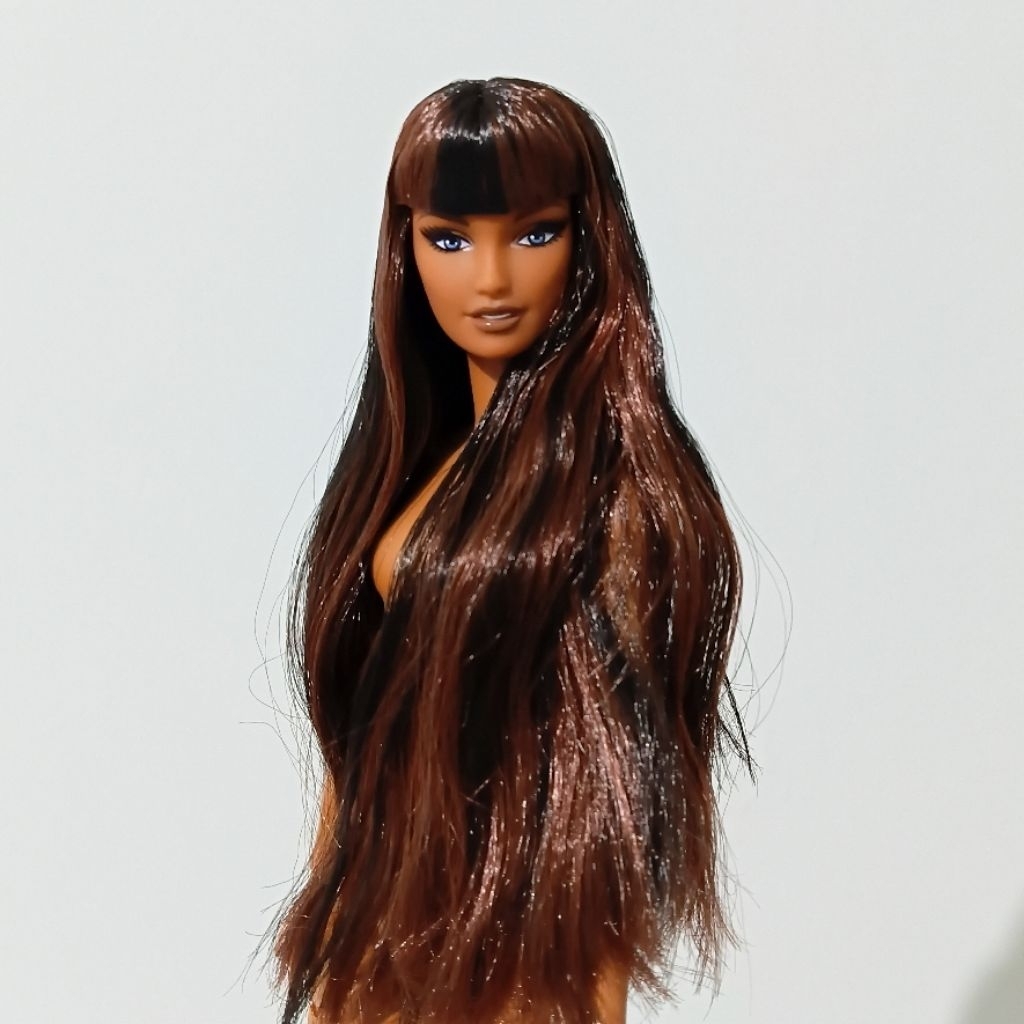 Head Barbie Lara You Create Basics Kit 001 Kepala Mattel Official Boneka Second Preloved Jadul Colle