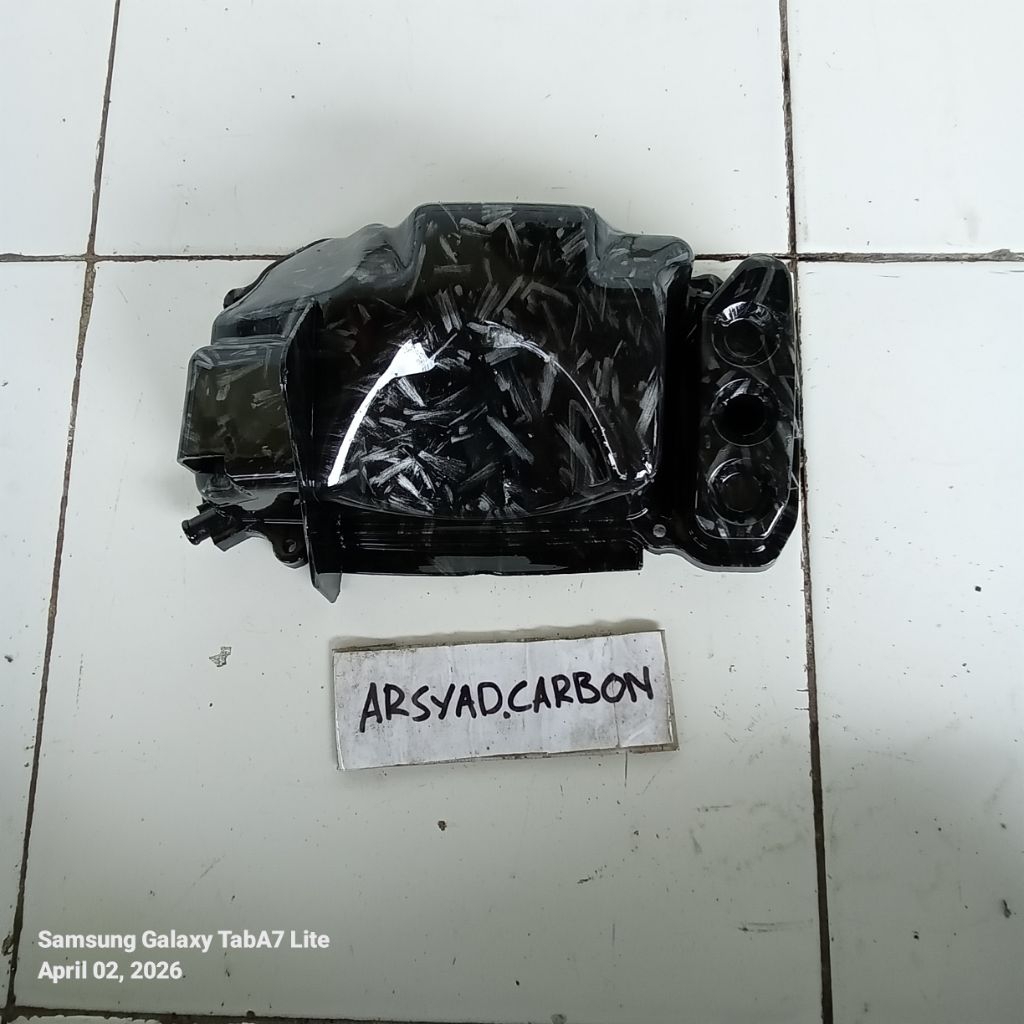 TUTUP BOX FILTER BEAT KARBU LAMA/SCOOPY KARBU LAMA FULL KARBON CLUP WTP