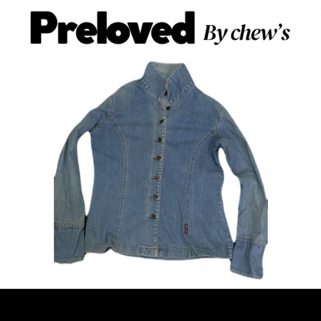 [ PRELOVED ] jacket jeans ako - preloved by chew's