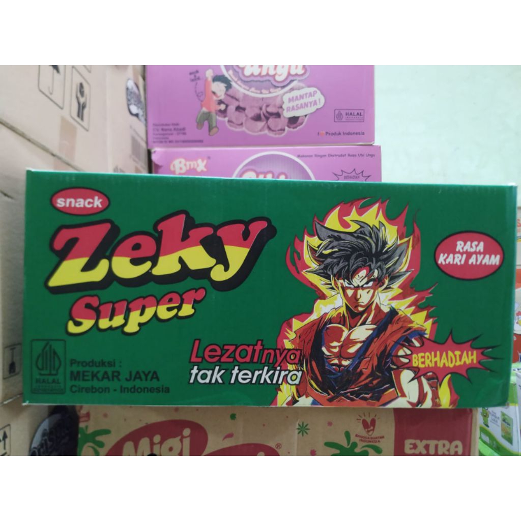 CHIKI BERHADIAH CIKI ZEKY 1 DUS ISI 40 BUNGKUS